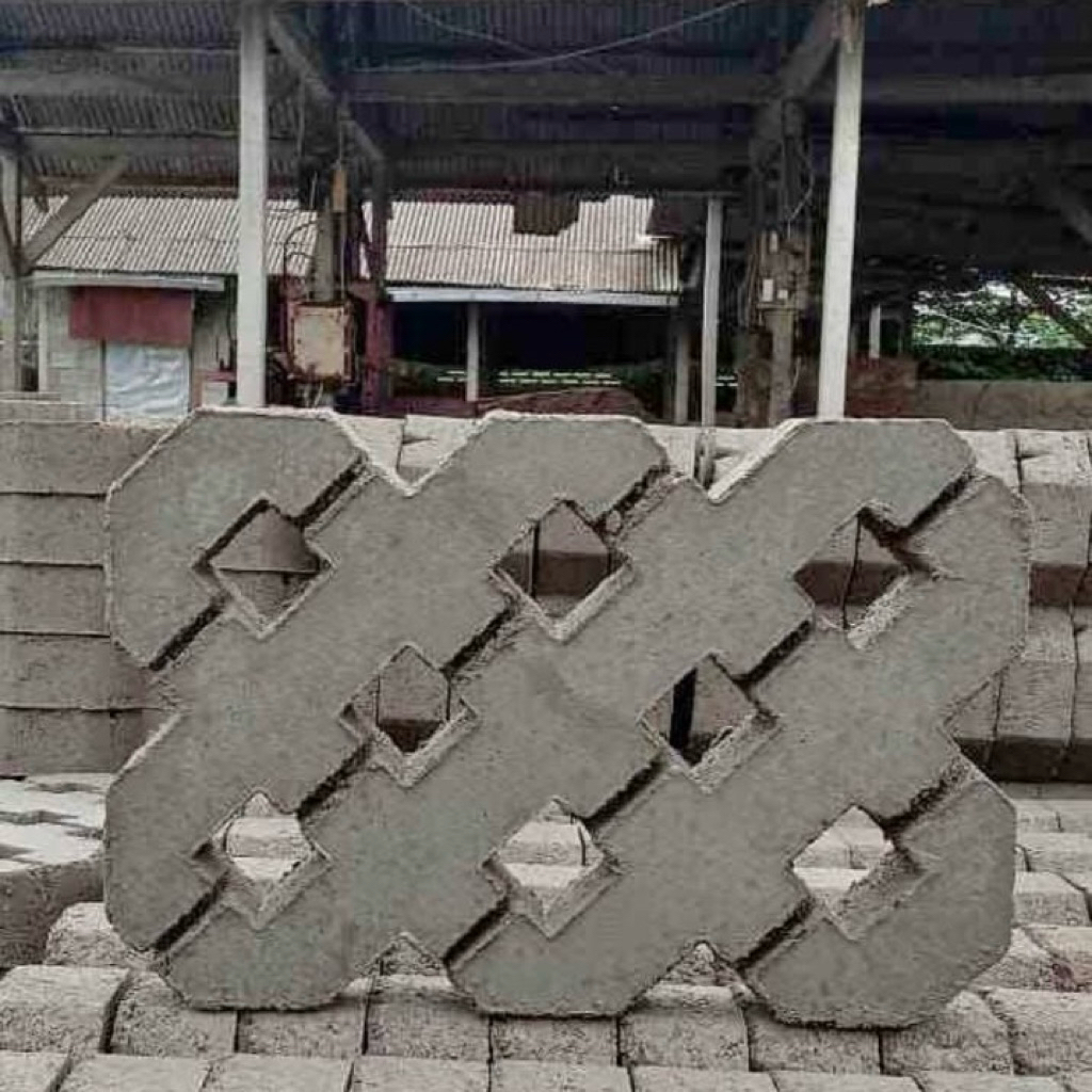 gras blok paving/ conblok/ pavingblok