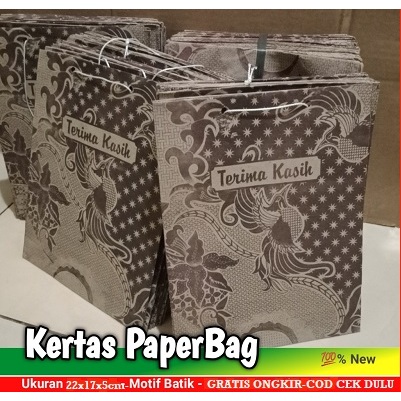 

50 PCS PAPERBAG SEDANG/PAPERBAG SOVENIR/TAS HAJATAN
