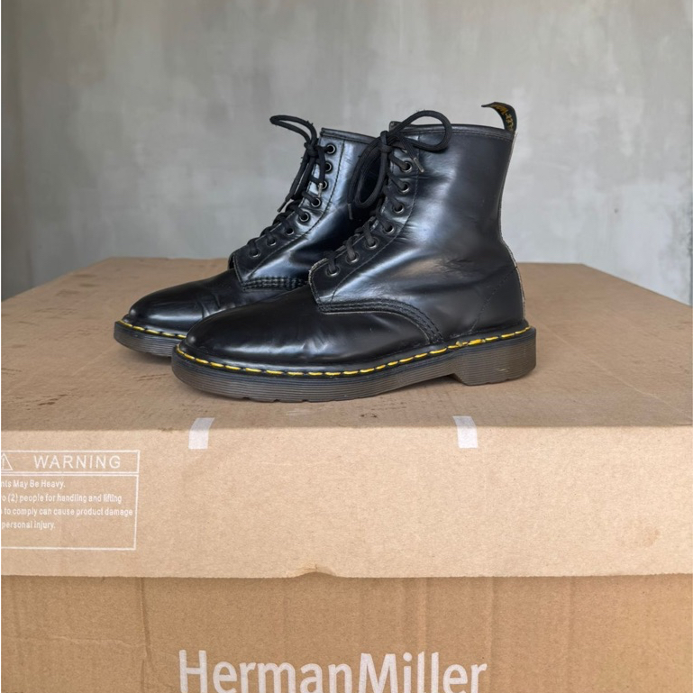 dr martens 1460 blacksmooth size 38 MIE