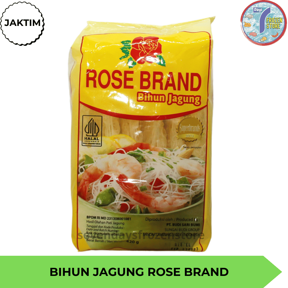 

Rose Brand Bihun Jagung Mie Jagung 320 gr
