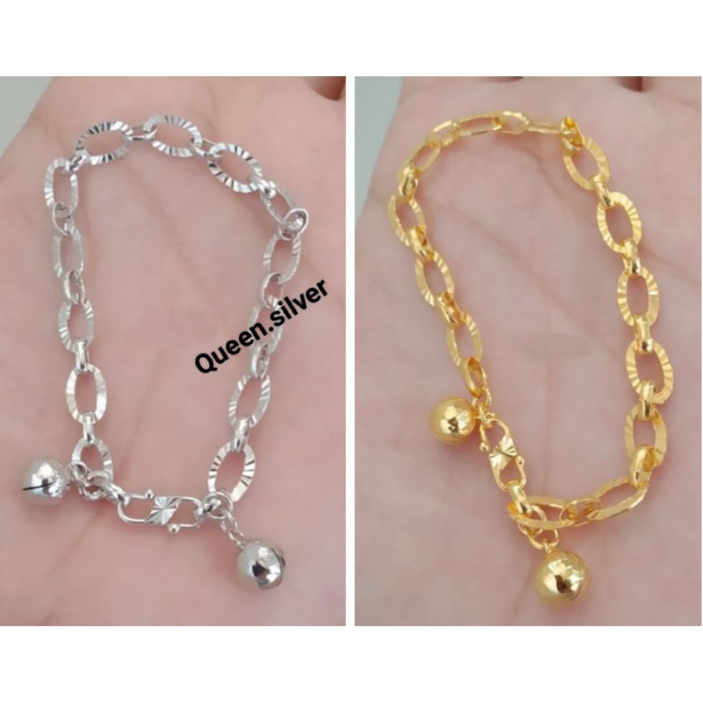 GELANG RANTAI PERAK 925 Asli