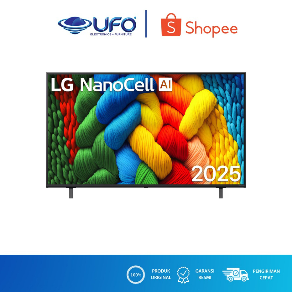 LG 55 INCH LED TV SMART AI 4K NANOCELL 55NANO80ASA