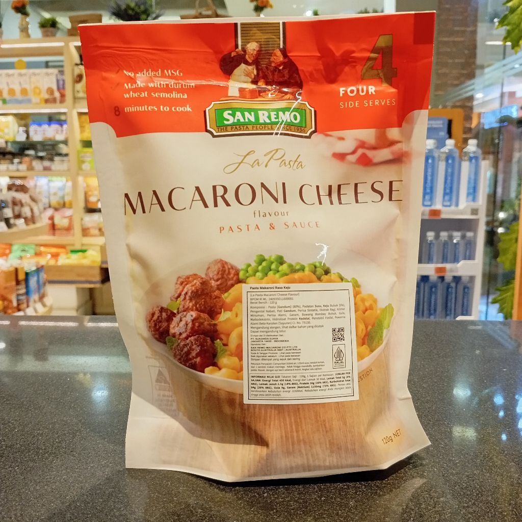 

La Pasta Macaroni Cheese Pasta & Sauce by San remo 120g