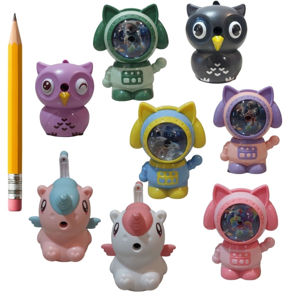 

Serutan Pensil Rautan Meja Astronot Sharpener Karakter Lucu