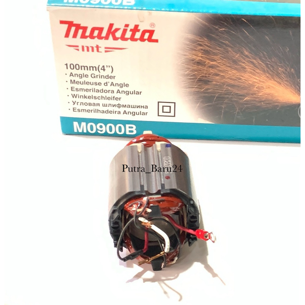 Stator Mesin Gerinda Makita M0900B Original / STATOR Gerinda Makita M0900B Asli