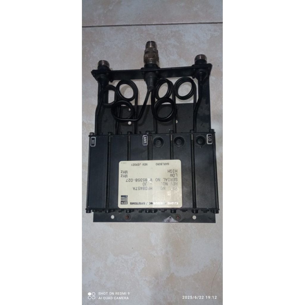 duplexer vhf cellwave/rfs second