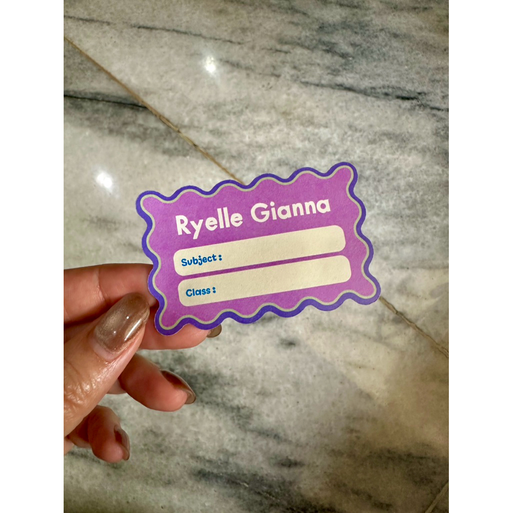 

Scallop Palette Mapel Sticker Series