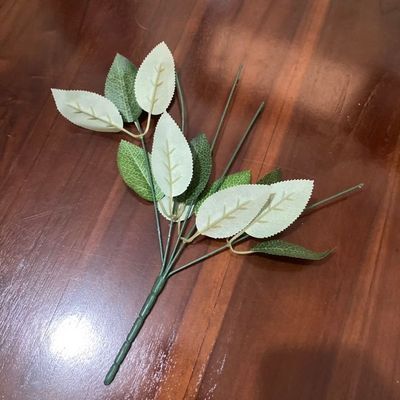 Daun Artificial Batang Kawat Tangkai Artificial Flower / Batang Dekorasi Bunga Money Buket Craft Den
