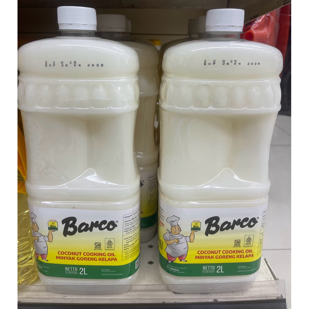 

Minyak Barco Coconut Oil | Minyak Goreng Kelapa 2L