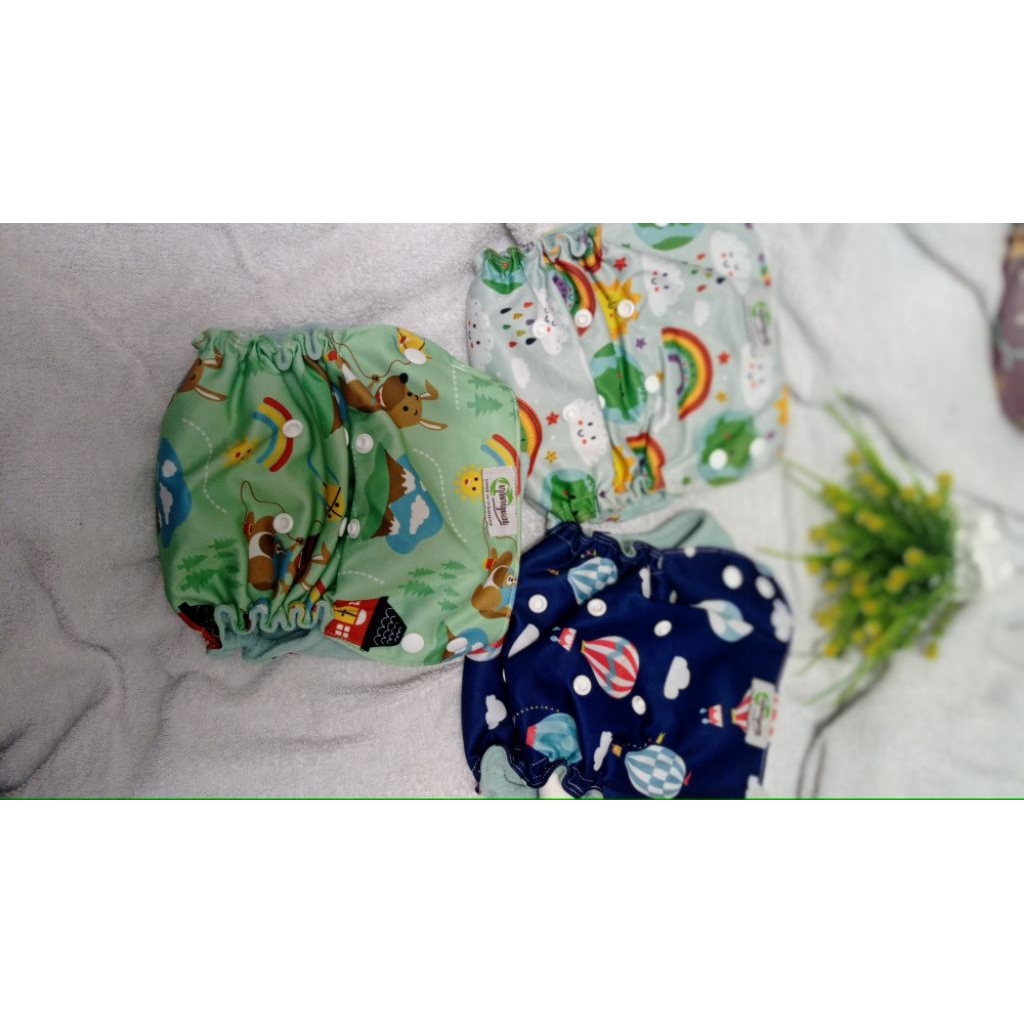 PRELOVED LIKE NEW Ningrat Front snap jumbo, clodi pl, clodi bekas, clodi second, clodi bagus, clodi 