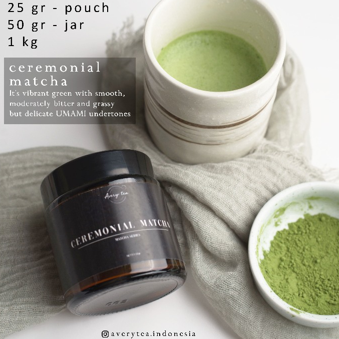 

CEREMONIAL MATCHA / matcha series / pure matcha / matcha powder/ halal