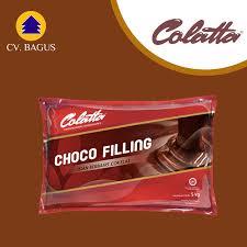 

[oddsolshop] pekanbaru/Colatta Choco Filling 5KG Isian Berbasis Cokelat Chocolate Coklat Choc Halal