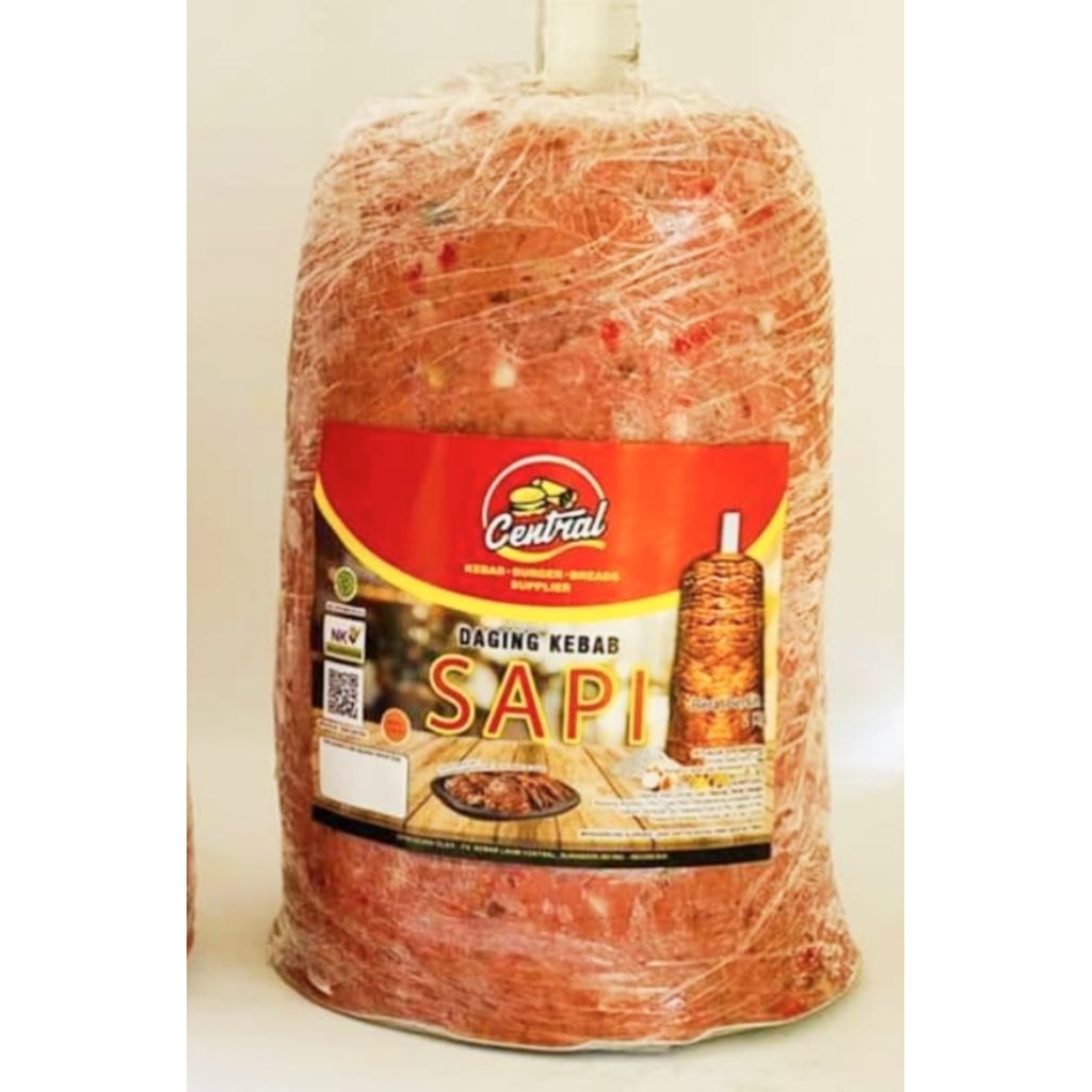 

Daging Kebab Sapi 2kg +Tiang Daging Premium Khas Kebab