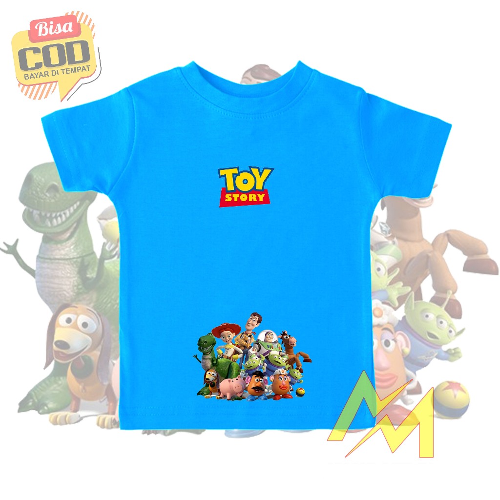 kaos anak toy story baju anak laki laki perempuan terbaru