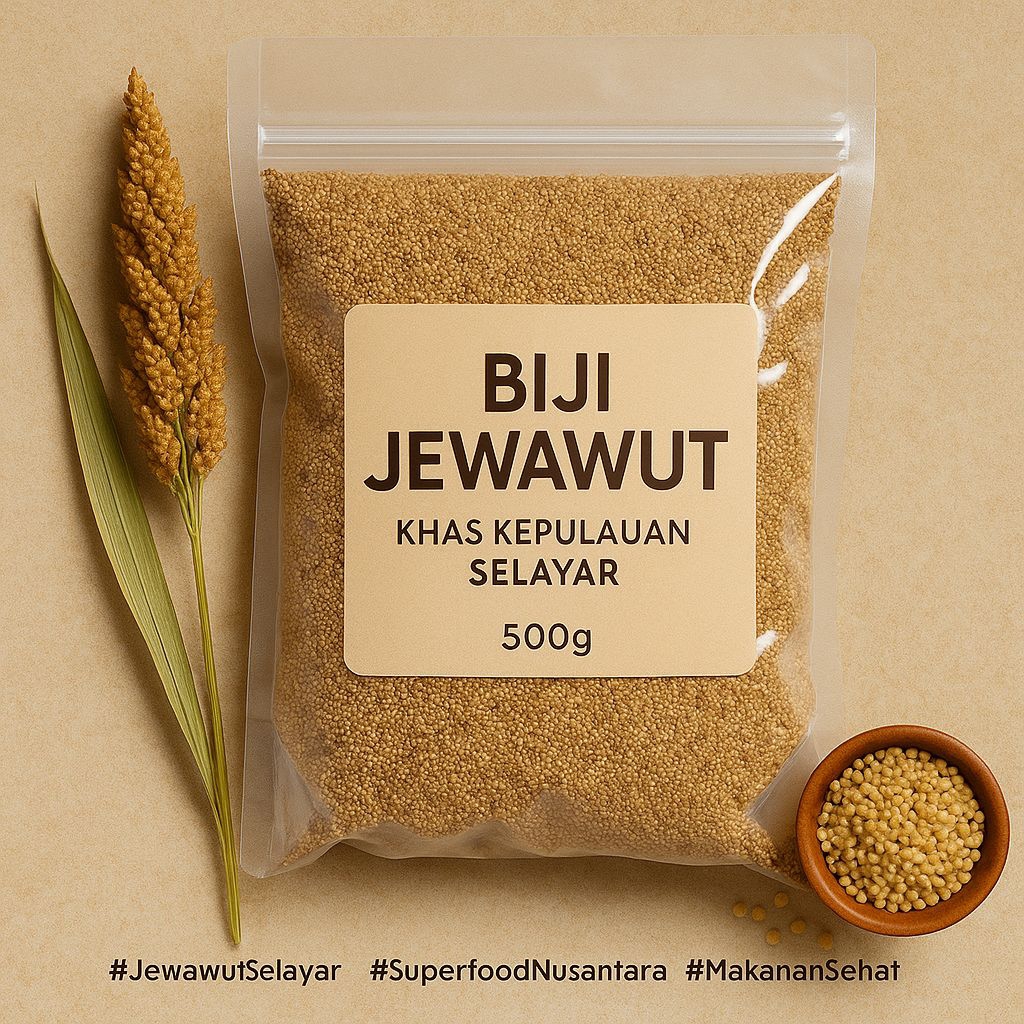

JEWAWUT/MILLET/BANNE KUPAS SIAP KONSUMSI (BUKAN PAKAN BURUNG) 500 GRAM KHAS KEPULAUAN SELAYAR