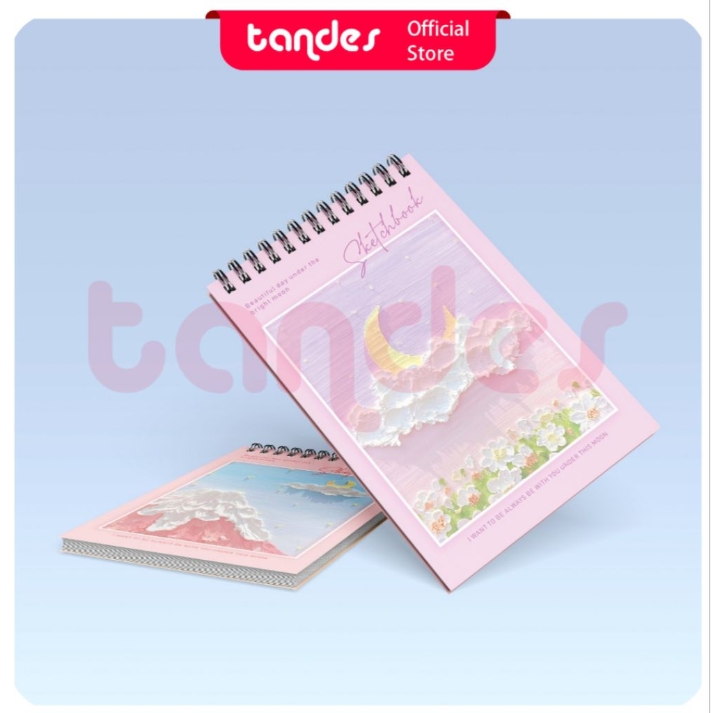 

Terbaru Tandes Sketchbook A4 Buku Gambar A4 Buku Sketsa Vertikal Jilid Spiral 45 Lembar / 90 Halaman