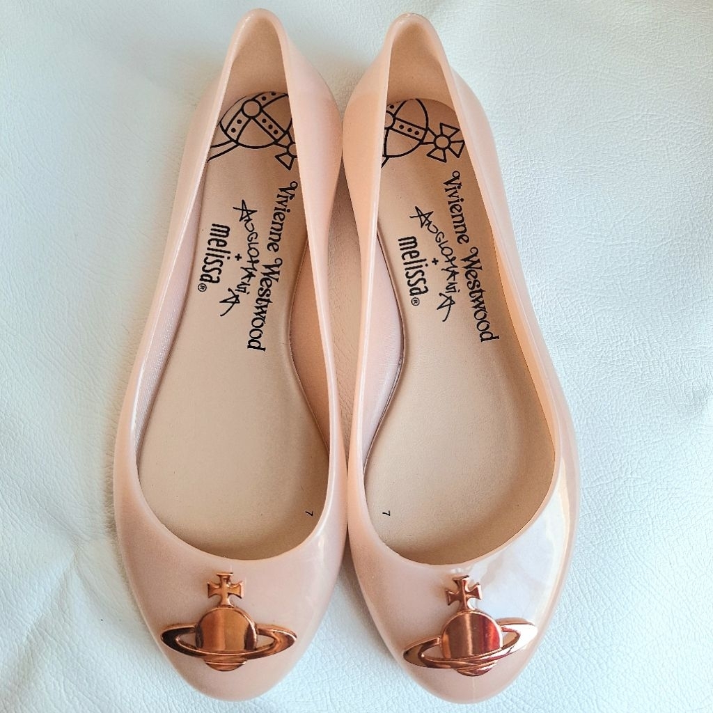 [100% ORIGINAL] Melissa x Vivienne Westwood Flat Shoes Jelly