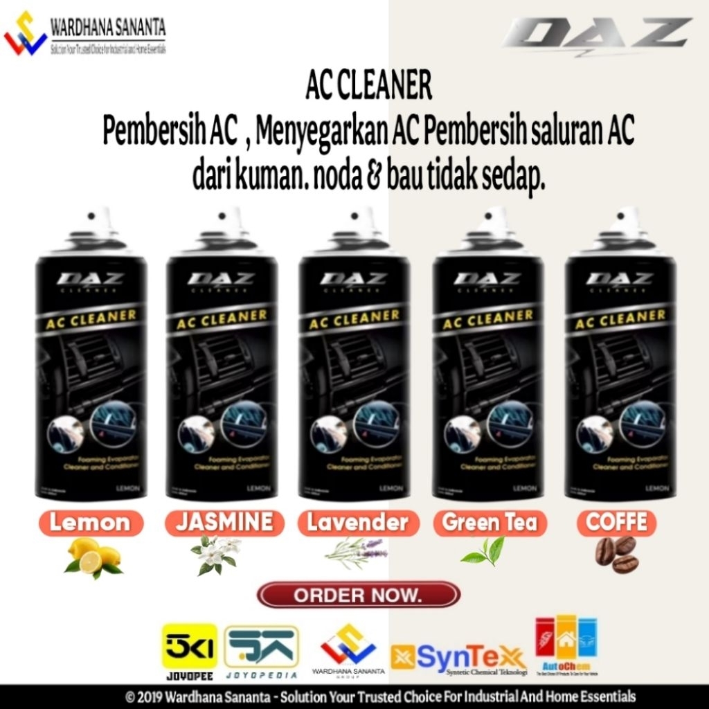 AC Cleaner / Refresher Spray 400ml - Pembersih AC Mobil / AC Refresher Mobil / Penghilang Bau Apek M