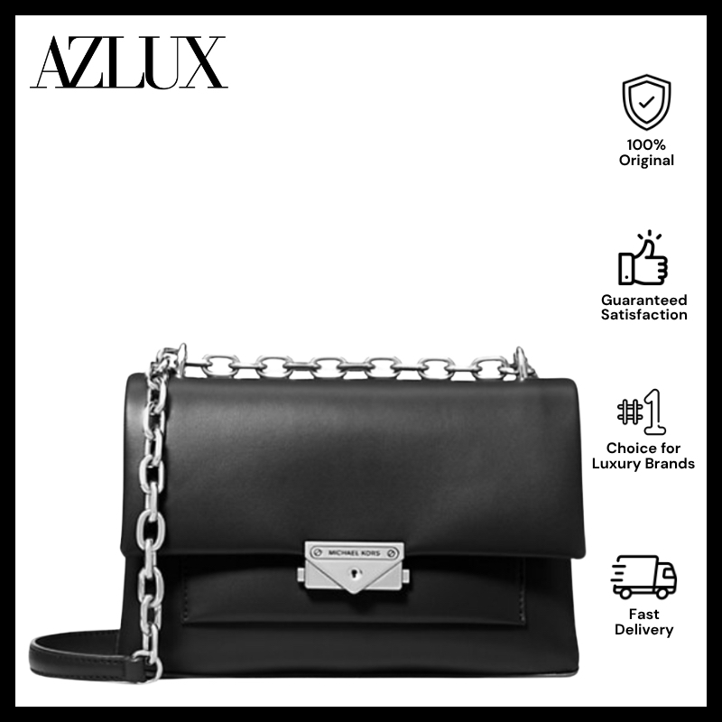 Michael Kors Cece Medium Shoulder Bag Black