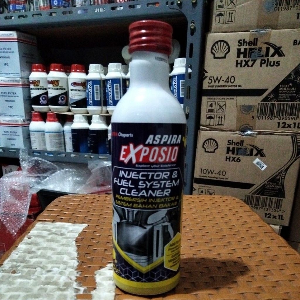 FUEL SYSTEM INJECTOR CLEANER/ASPIRA EXPOSIO 180ML (BENSIN)