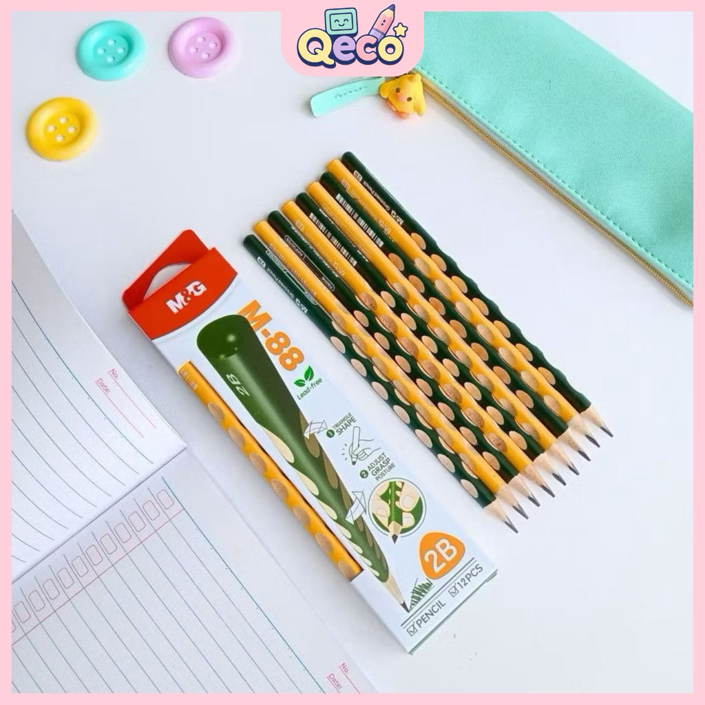 

M&G Pensil 2B Grooved M‑88