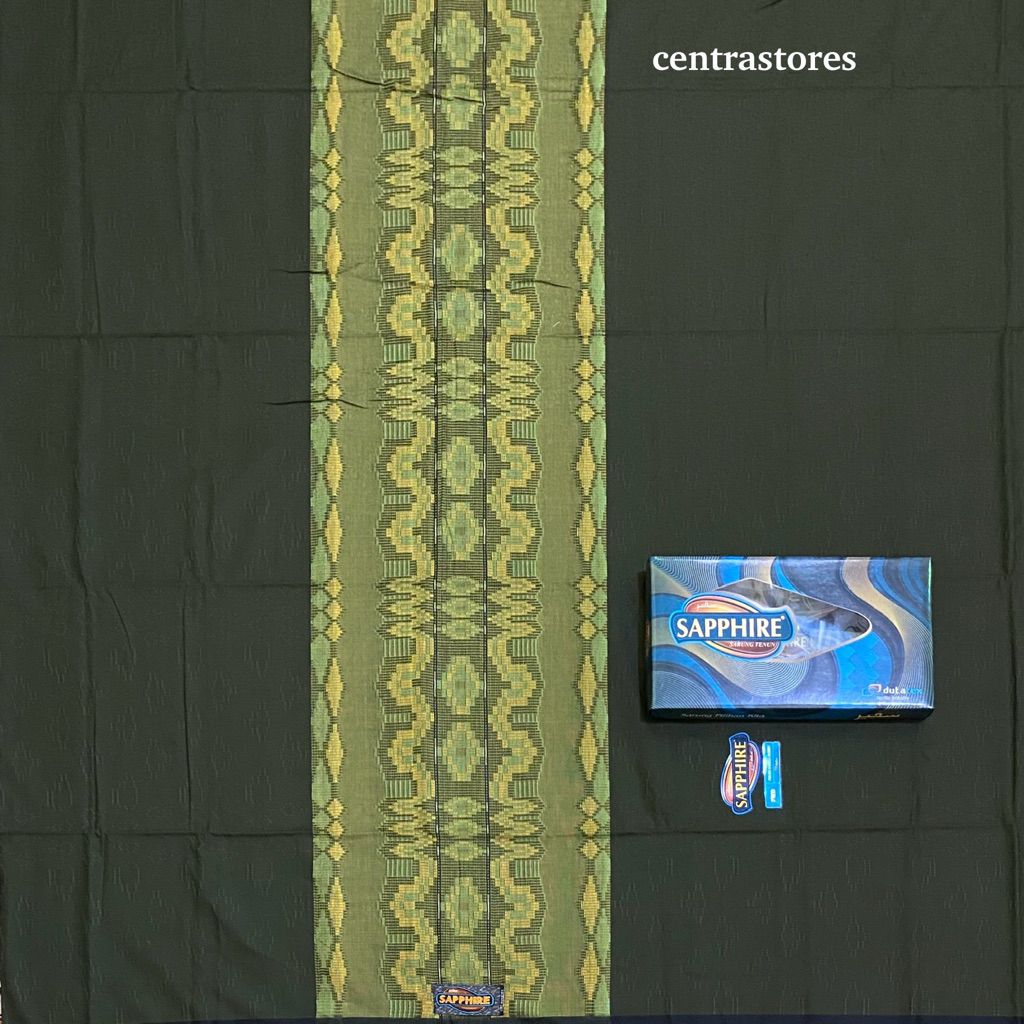 Sarung Sapphire Polos Warna Dobby Reguler PWD Original