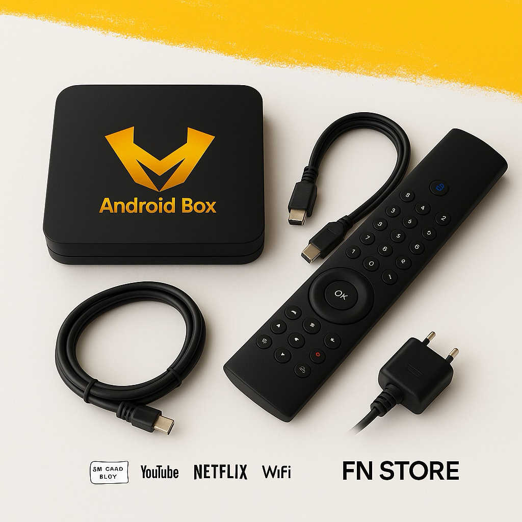 STB ANDROID BOX V5 & STBHGFJ REMOT VOICE RAM 2GB  SUDAH UNLOCK DAN ROOT FULL ALL CHANNEL TV