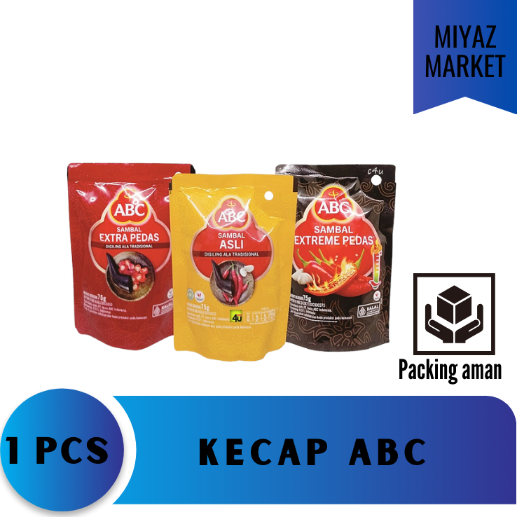 

❤MIYAZMARKET❤ Kecap Manis ABC / Kecap ABC Pouch / Saus ABC Pouch Kecil / Saos ABC Pouch / ABC Extra Pedas