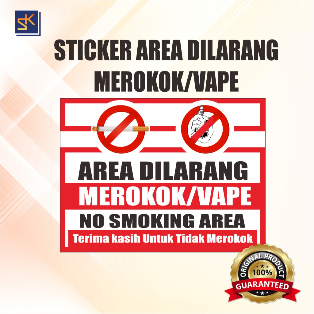 

Stiker Area Tanpa Asap Peringatan Para Penghisap Asap Lebih Menjaga Lingkungan
