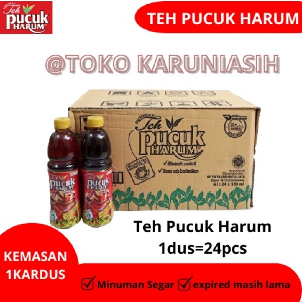 

TEH PUCUK HARUM 1 DUS ISI 24 BOTOL