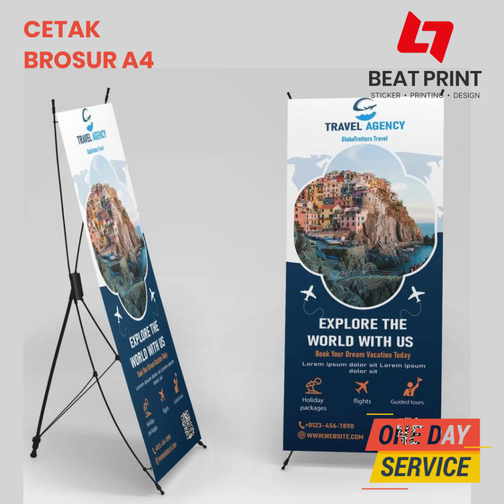 

Cetak X Banner Bahan Albatros Premium | Beat Print