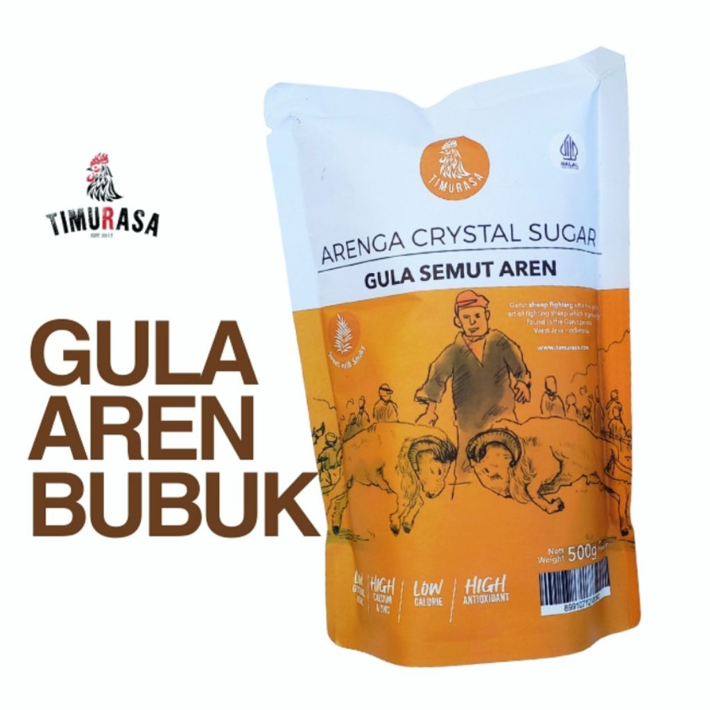 

Arenga GULA AREN BUBUK - 500gr Palm Sugar Timurasa