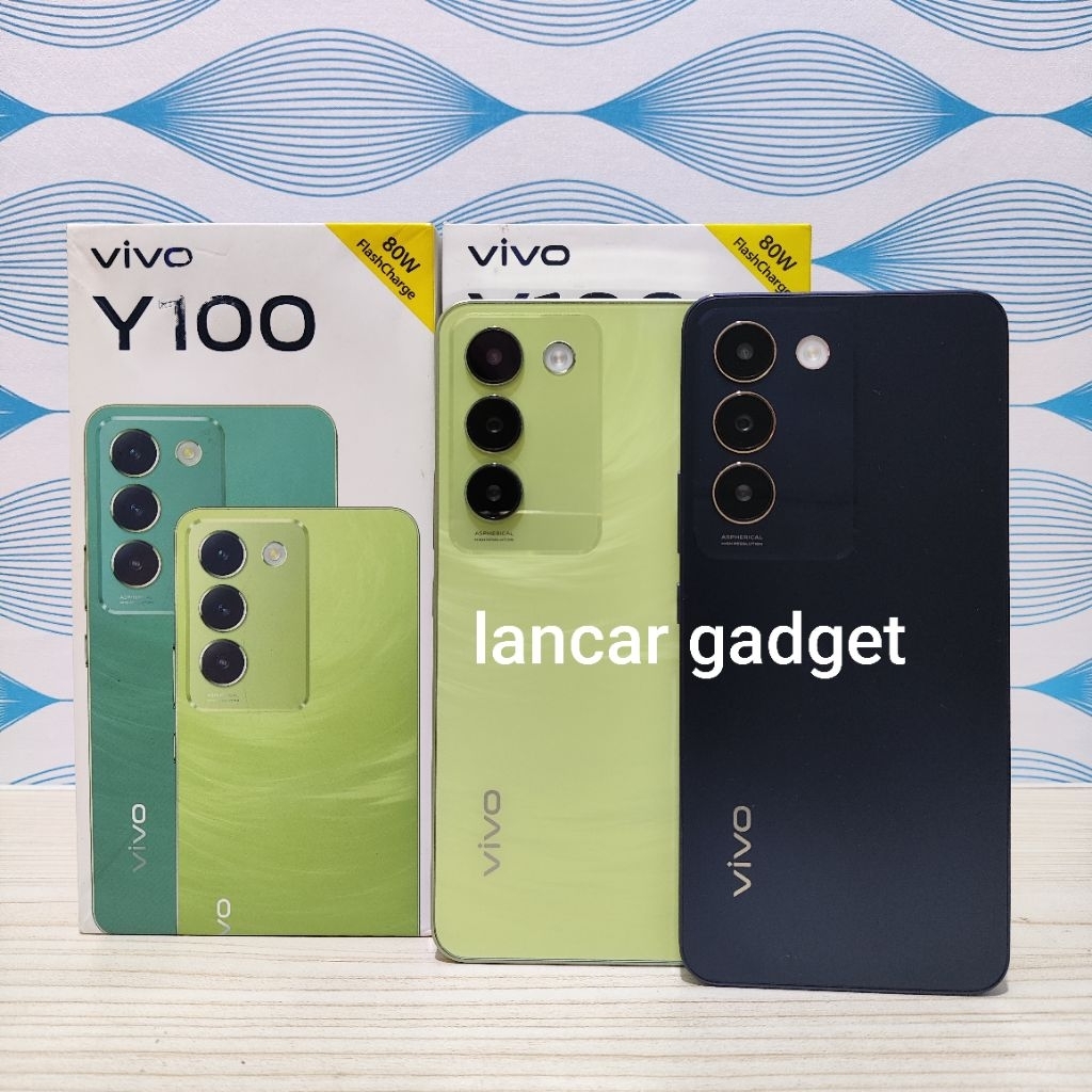 VIVO Y100 4G 8/128GB & 8/256GB SECOND FULLSET
