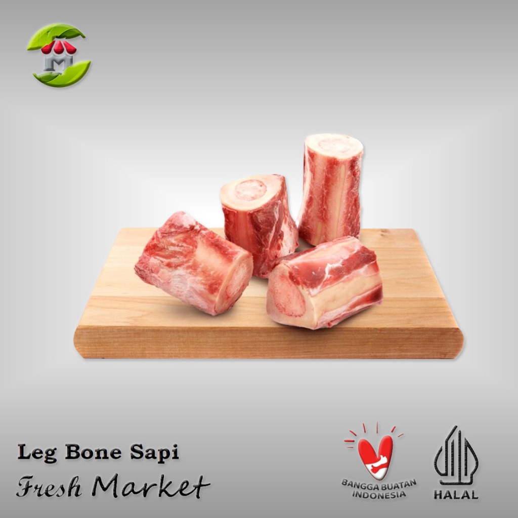 

[DEPOK] Leg Bone Tulang Sumsum Sapi Pack 900gr - 1kg