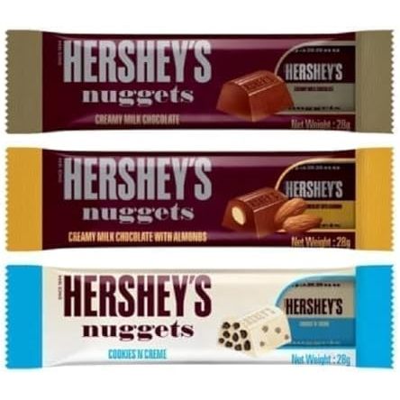 

hershey's nuggets chocolate 28gr