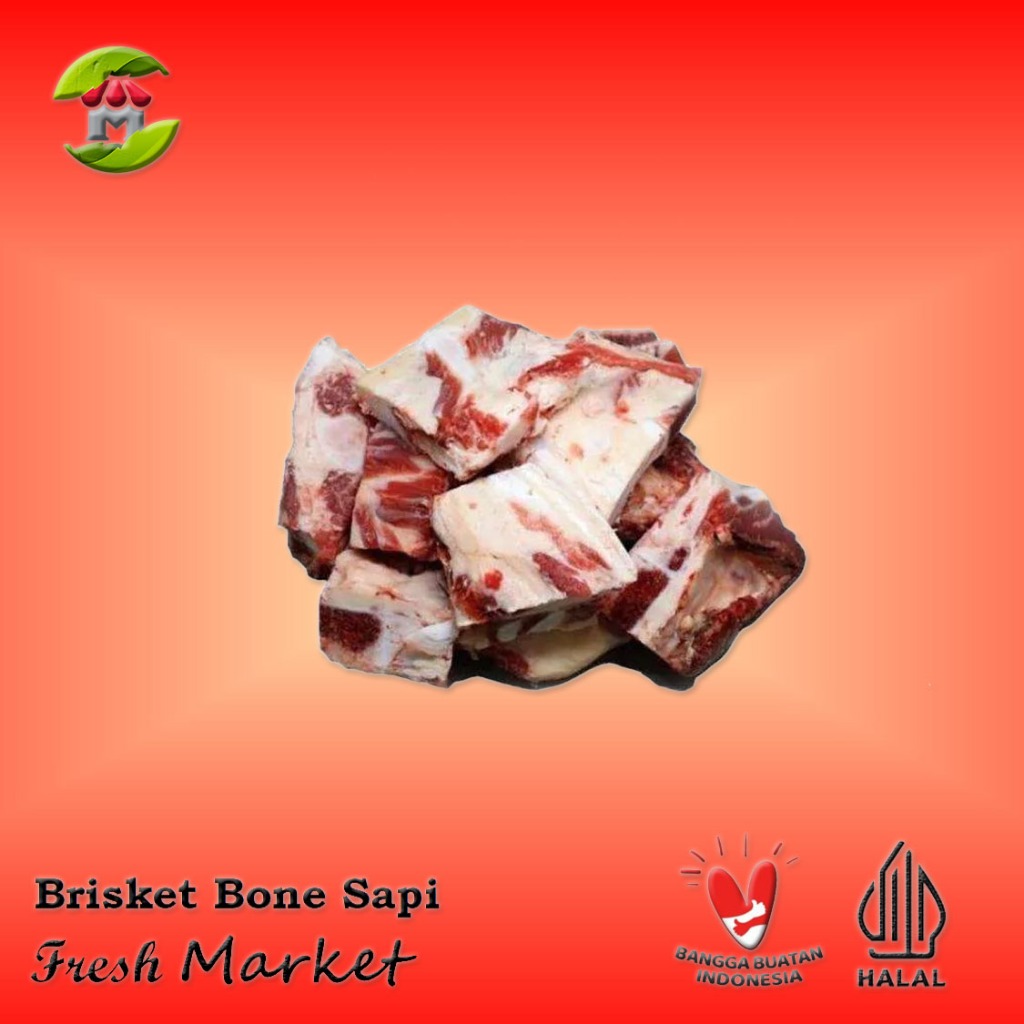 

[JAKTIM] Brisket Bone Tulang Iga Gondrong Sapi Import AUS Pack 450gr - 500gr
