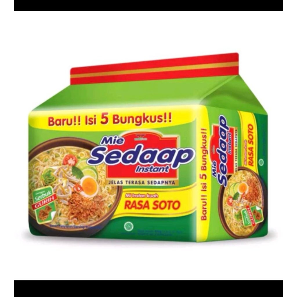 

Sedaap Mie Instan Soto 5 x 75gr
