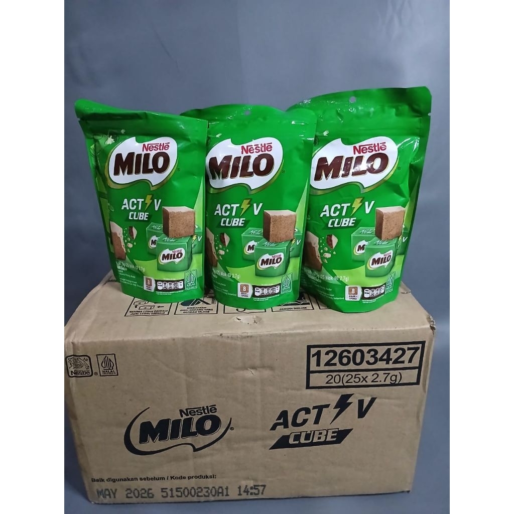 

milo cube isi 25 pcs