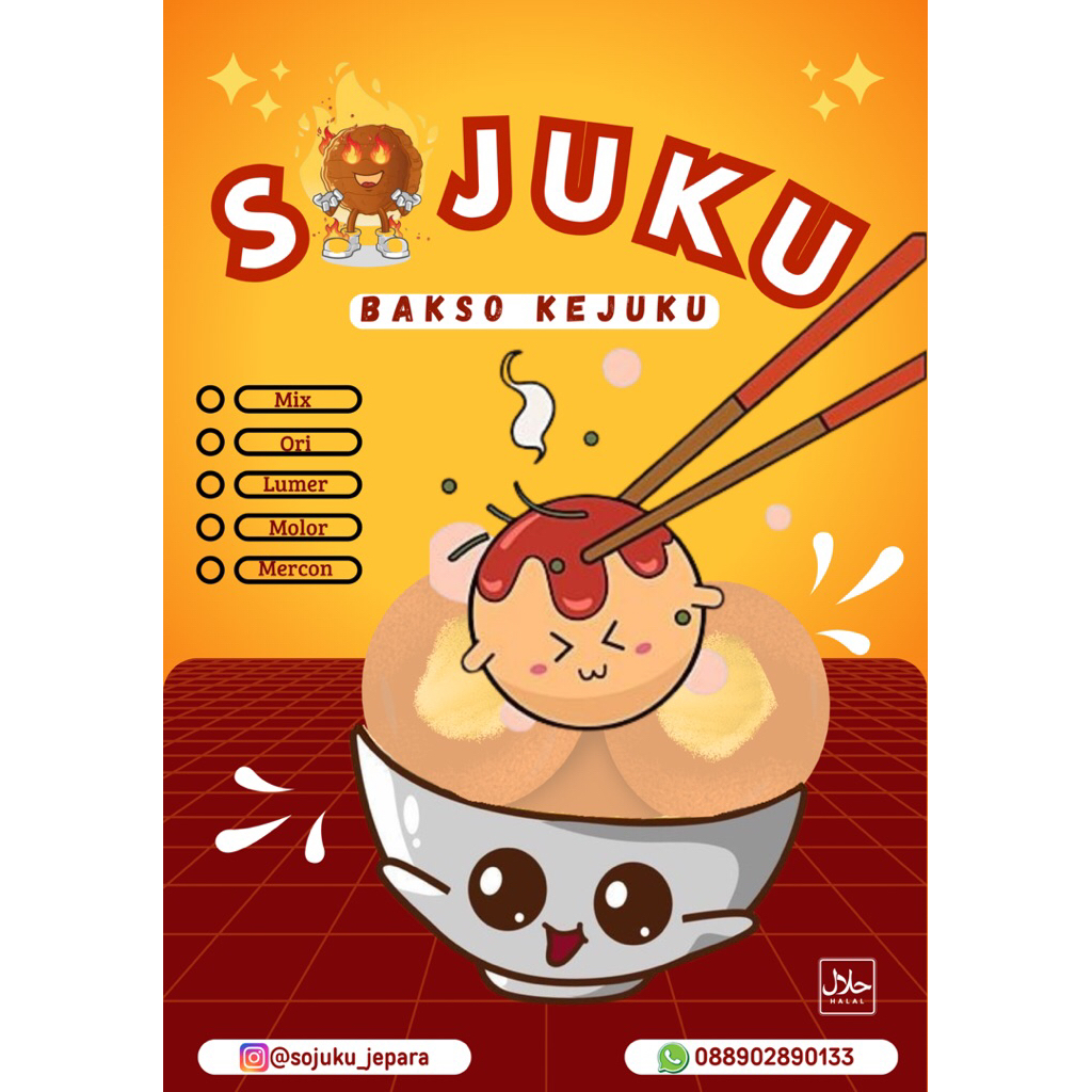 

SOJUKU BAKSO KEJUKU berbagai Varian