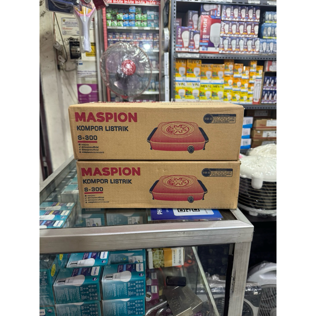 Kompor Listrik Maspion S300 300 WATT
