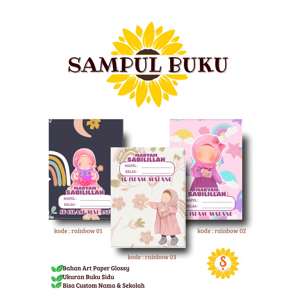 

Sampul Buku Motif Custom