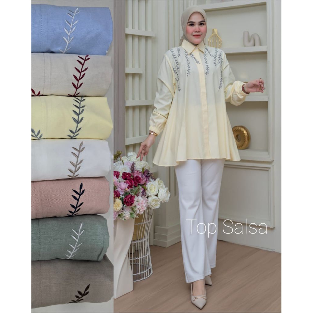 Winody Atasan Top Salsa/ Blouse Winody