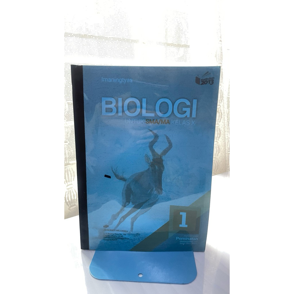 BUKU BIOLOGI SMA/MA KELAS X SEMESTER 1 | PENERBIT ERLANGGA