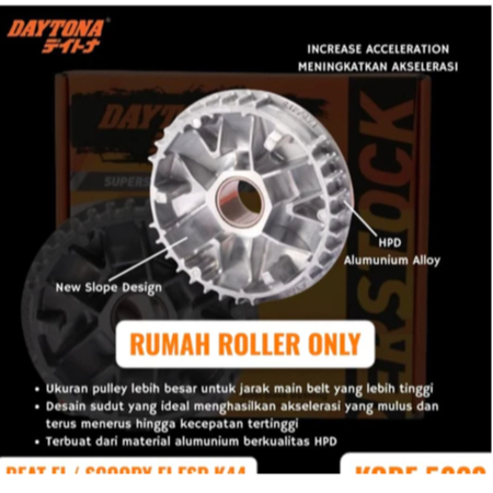 RUMAH ROLLER DAYTONA BEAT ESP / BEAT POP / BEAT FI / SCOOPY FI/ESP ORIGINAL DAYTONA ( 5020 )