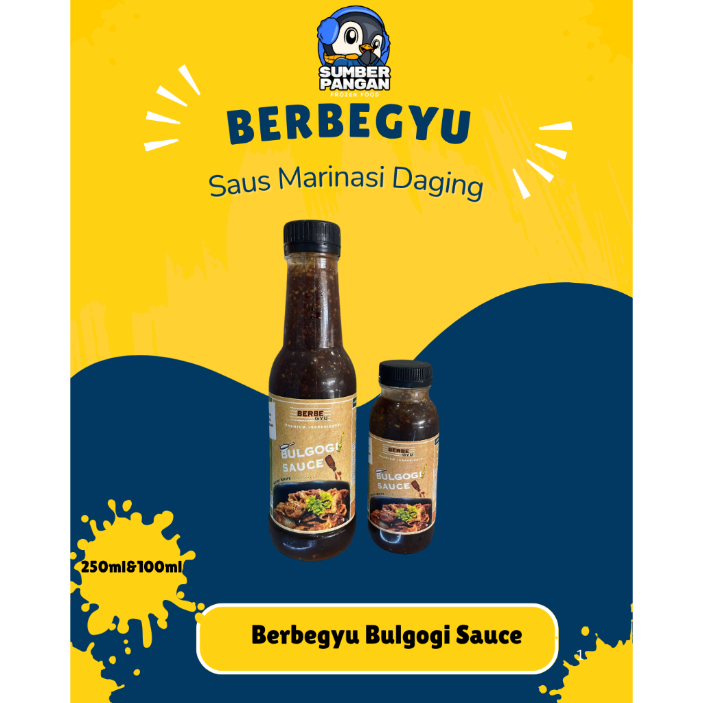 

Berbegyu Bulgogi Saus Marinasi Daging Bbq