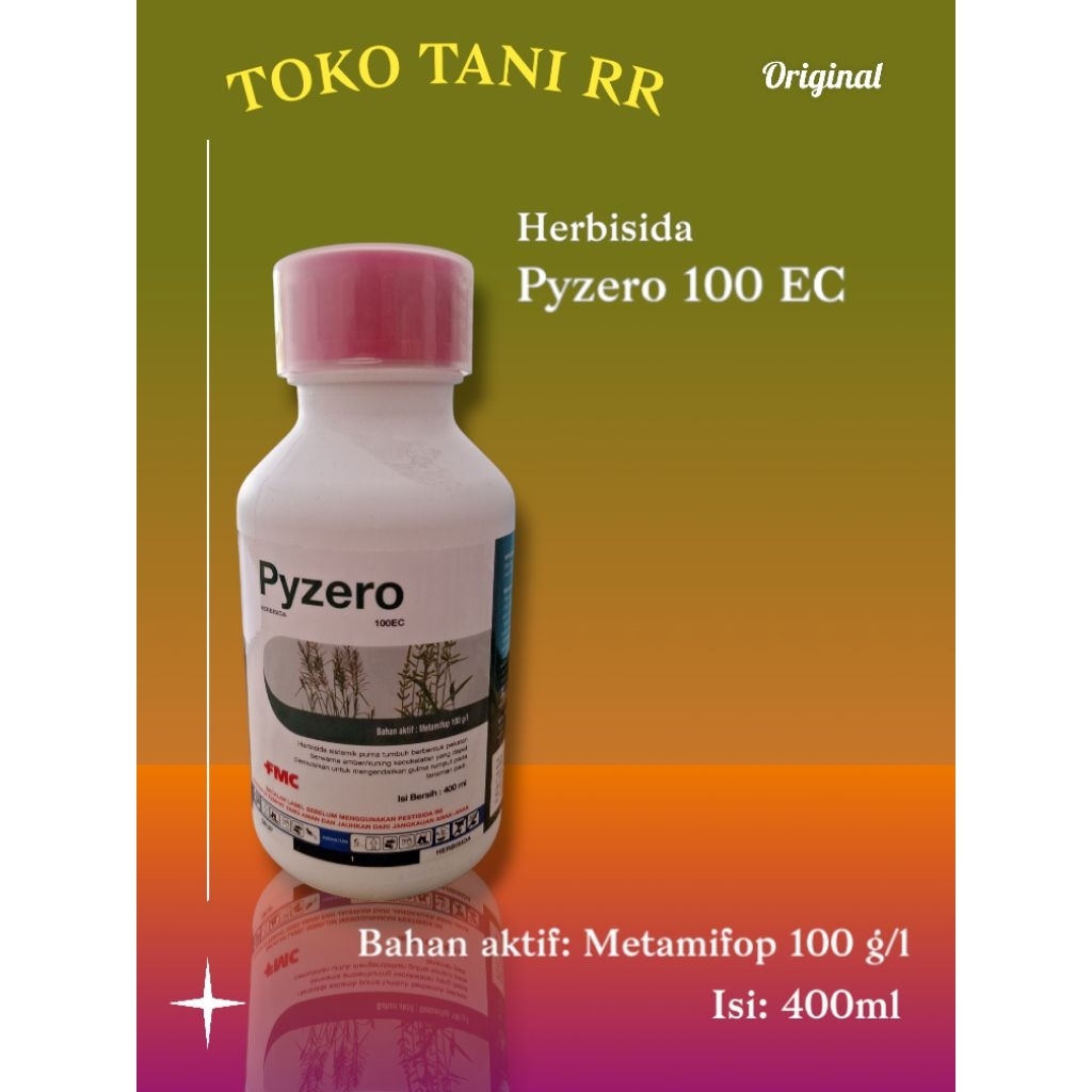 Pyzero 100 EC 400ml Herbisida Produk FMC Pembasmi Gulma Rumput Pada Tanaman Padi