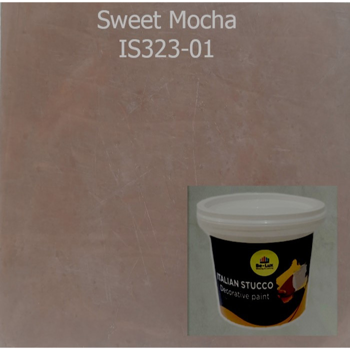 Cat Motif Semen Ekspos Italian Stucco - Sweet Mocha