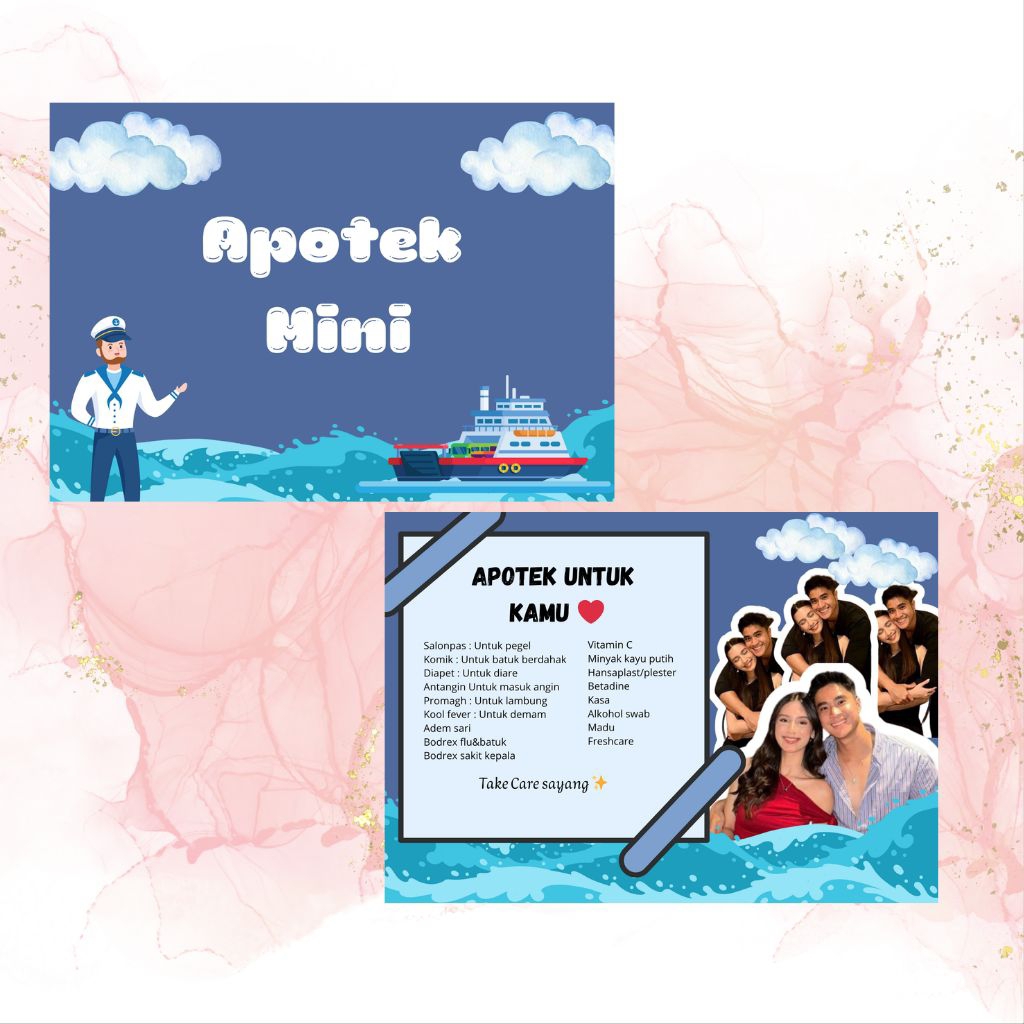 

Stiker apotek mini/print