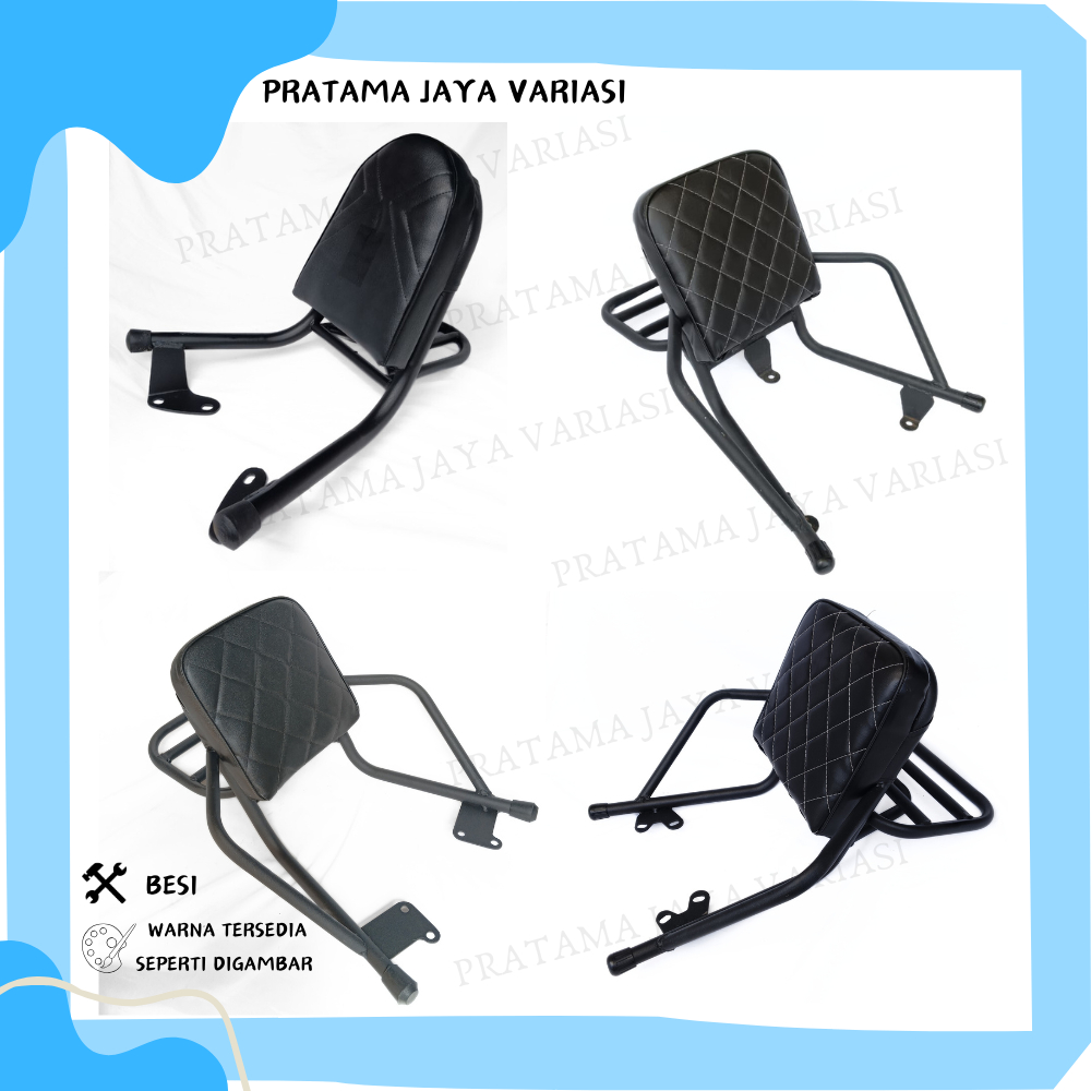 SANDARAN SENDERAN JOK BELAKANG MOTOR ALL BEAT STREET DELUXE FI KARBU SENDERAN JOK MOTOR SCOOPY NMAX 