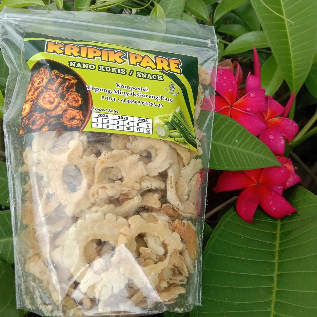 

kripik pare krispi 250gr kripik pare gurih By NANO KUKIS
